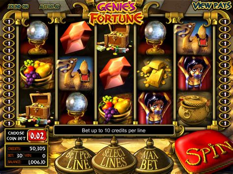 Игровой автомат Genies Fortune  играть бесплатно